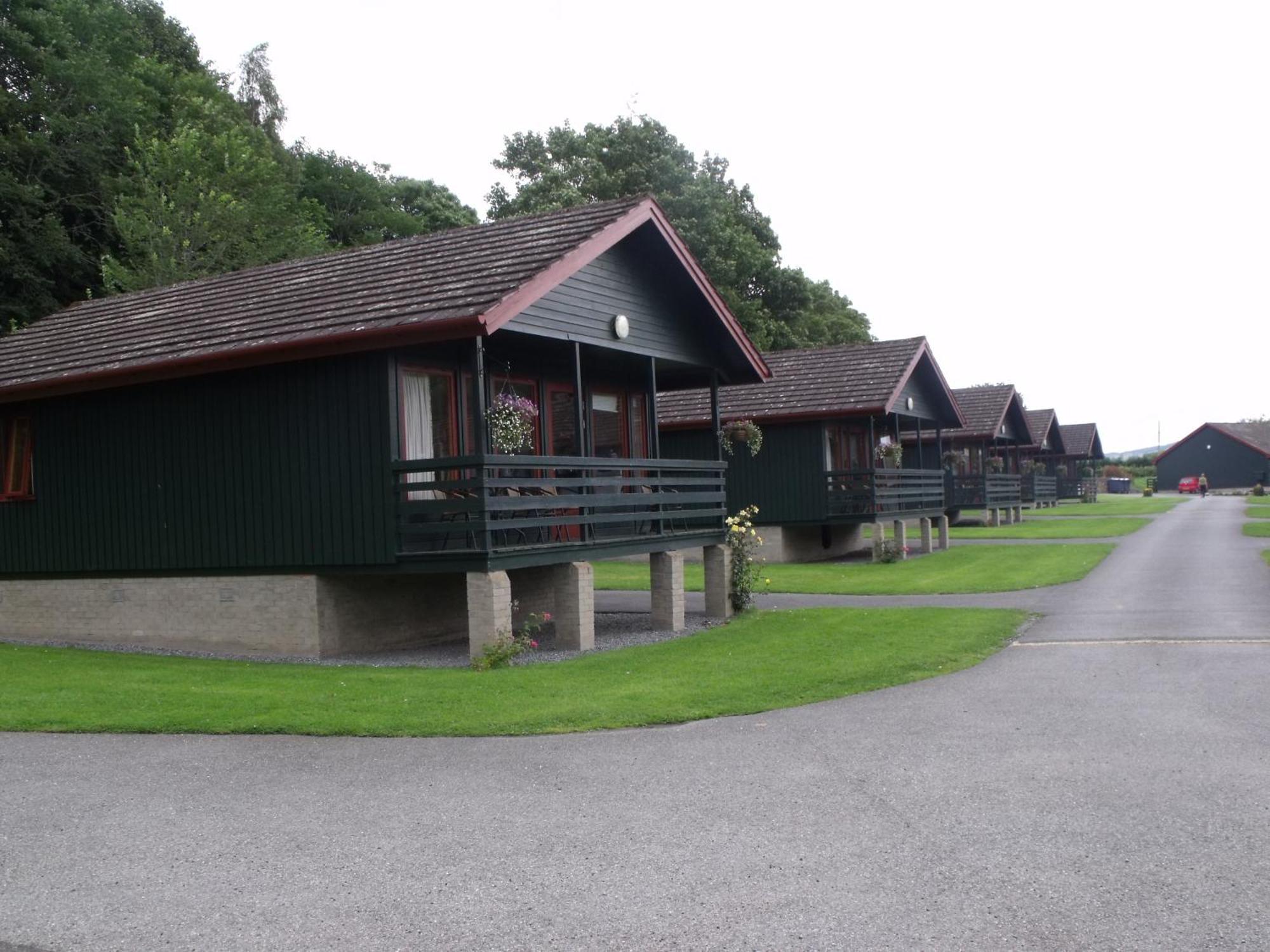 Logierait Pine Lodges Pitlochry Exterior foto