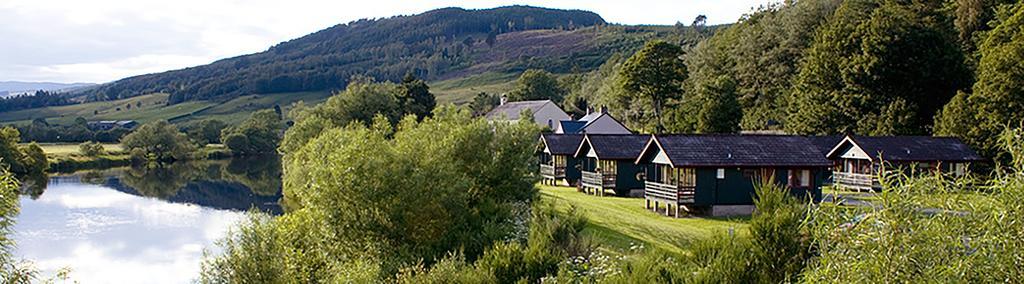 Logierait Pine Lodges Pitlochry Exterior foto