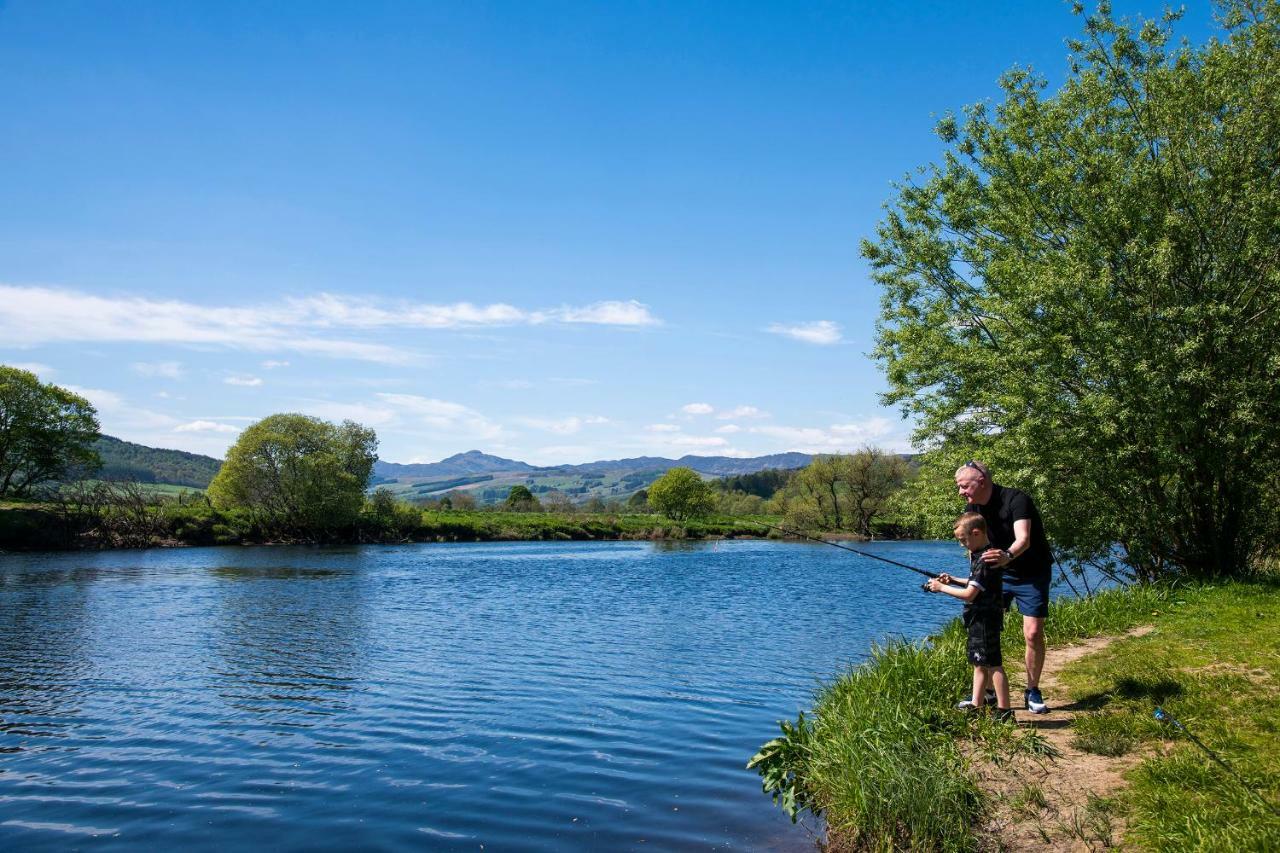 Logierait Pine Lodges Pitlochry Exterior foto