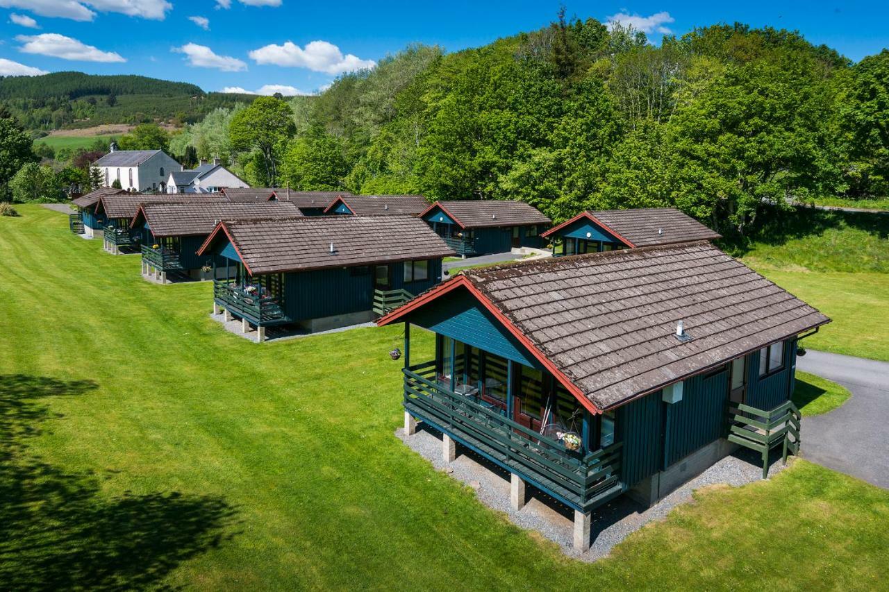 Logierait Pine Lodges Pitlochry Exterior foto