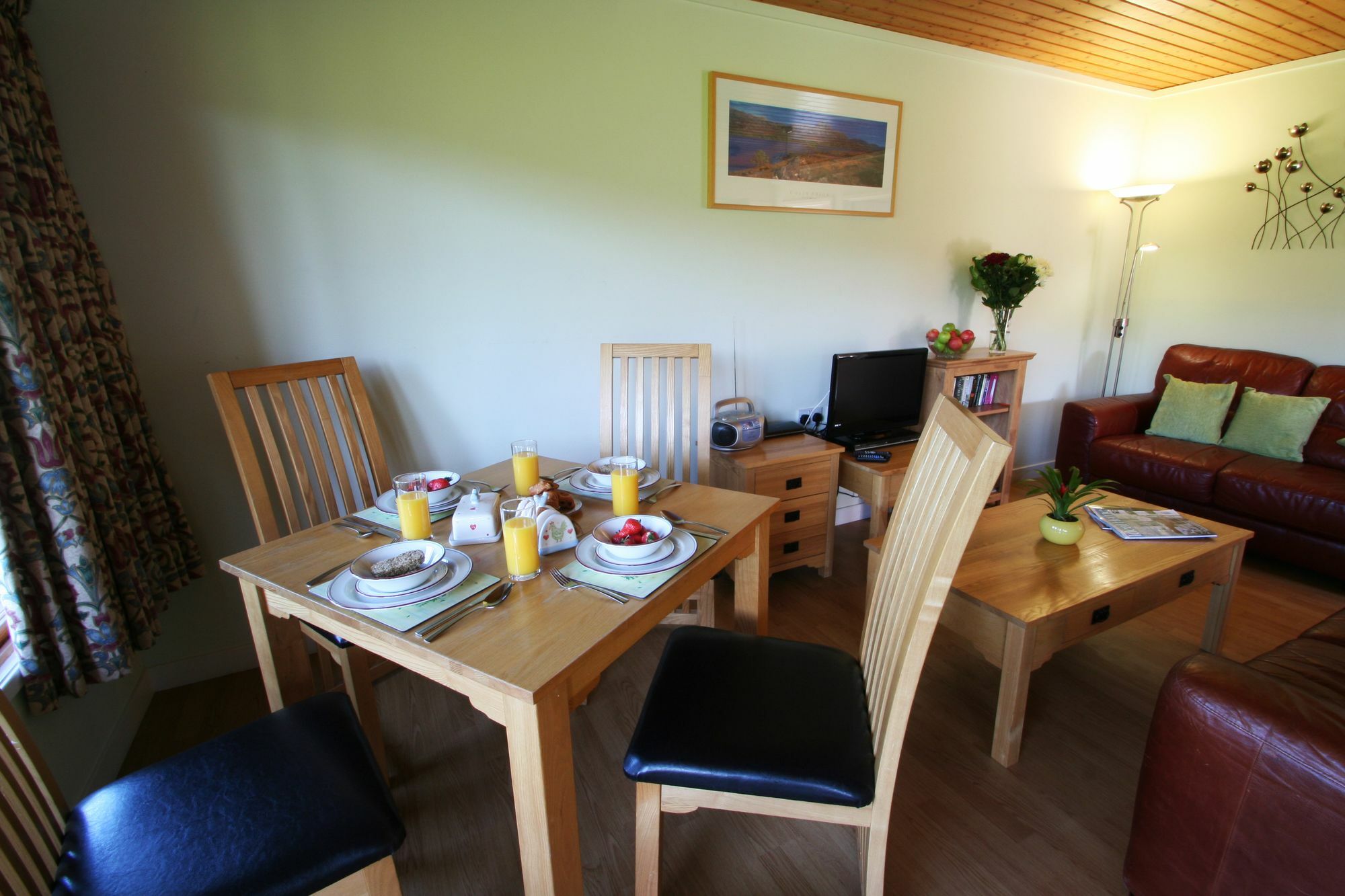 Logierait Pine Lodges Pitlochry Exterior foto