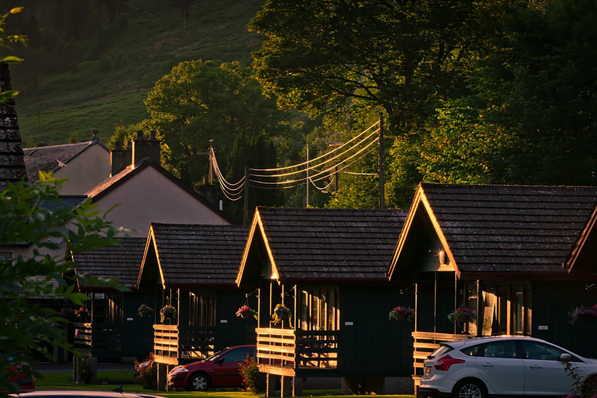 Logierait Pine Lodges Pitlochry Exterior foto